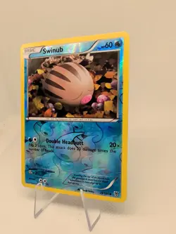 Pokemon Plasma Storm #26/135 Swinub Reverse Holo - Image 2
