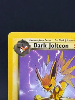 Pokemon TCG Dark Jolteon Team Rocket 38 Regular Unlimited - Read Description - Image 2