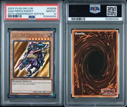 PSA 10 Yugioh LOB-EN006 Gaia the Fierce Knight Ultra Rare 25th Anniversary - Image 3