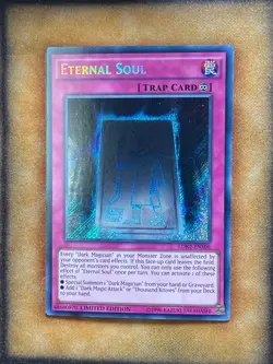 Yugioh Eternal Soul LDK2-ENS06 Secret Rare Limited Edition NM - Image 1