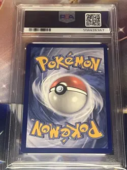 2019 Pokemon Sun & Moon Mewtwo GX Hidden Fates #31 PSA 8 - Image 2