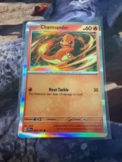 Pokemon TCG Charmander SV03: Obsidian Flames 026/197 Holo Promo Promo - Image 1