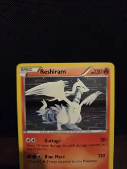Pokemon TCG Reshiram 26/114 Holo Rare Black & White Base Set ⭐⭐⭐ - Image 2