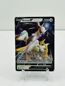 🔥Pokemon TCG-Arceus V-122/172-Swsh09:-Brilliant Stars-Ultra-Holo-M/NM!🔥 - Image 1