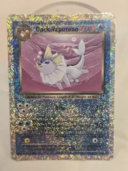 Pokemon Dark Vaporeon 9/110 Legendary Collection Reverse Holo Rare NM - Image 1