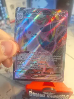 🔥 Espeon VMAX Near Mint Ultra Rare 065/203 S&S Evolving Skies Pokemon TCG 🔥 - Image 2