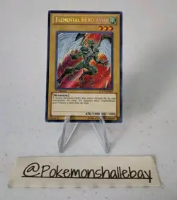 Elemental HERO Avian LCGX-EN002 *NM* 1st Edition Secret Rare Yugioh Card - Image 1