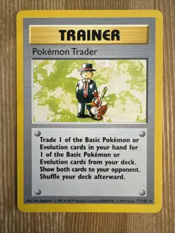 Pokemon Trader - 77/102 - Pokemon Base Set Shadowless Rare Card DMG - Image 1