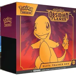 Scarlet & Violet Obsidian Flames ETB Elite Trainer Box Pokemon Cards New Sealed - Image 1