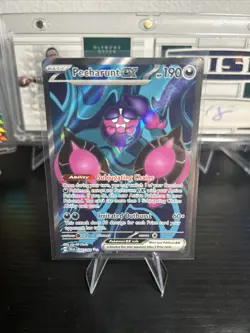 Pecharunt ex 85/64 Ultra Secret Rare Full Art Shrouded Fable Pokemon Card NM - Image 1