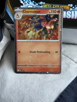 Charmeleon MEP 079 - Cosmos Holo Black Star Promo Pokemon TCG Chaos Rising - Image 1