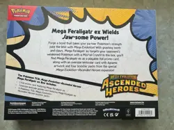 Pokemon TCG Mega Evolution—Ascended Heroes Mega Feraligatr ex Promo Box - Image 2
