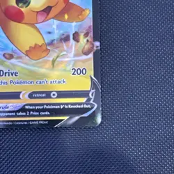 Pokemon TCG Pikachu V SWSH Black Star Promos SWSH285 Holo Promo - Image 3