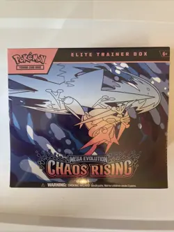 Pokemon Chaos Rising Elite Trainer Box Factory Sealed ETB - Image 1