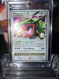 Pokemon TCG Rayquaza C LV.X Black Star Promotional Holo NM collection - Image 1