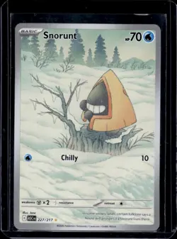 2026 Pokemon Ascended Heroes Snorunt Illustration Rare #227/217 - Image 1