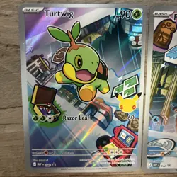 Pokemon First Partner Illustration Collection Series 1 Gen 4 Sinnoh Piplup - Image 2