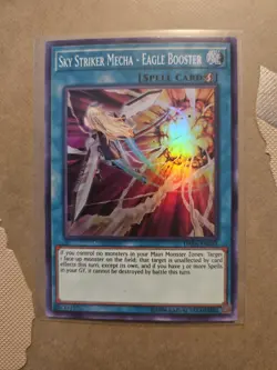 Sky Striker Mecha - Eagle Booster DASA-EN035 1st Super Rare NM Yugioh Card - Image 1