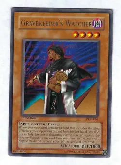Gravekeeper's Watcher PGD-064 - 1st edition Rare - Yugioh NM/M (Never Played) - Image 1