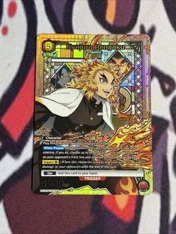 Demon Slayer Union Arena Kyojuro Rengoku SR* UE05BT/KMY-1-090 English - Image 2