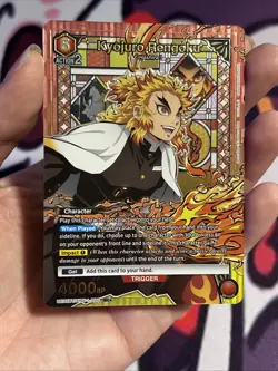 Demon Slayer Union Arena Kyojuro Rengoku SR* UE05BT/KMY-1-090 English - Image 5
