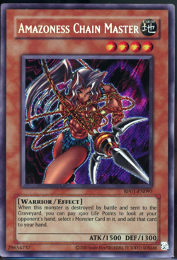 Retro Pack Amazoness Chain Master #RP01-EN097 - Image 1