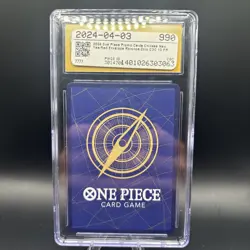 One Piece Tcg Chinese New Year Promo Roronoa Zoro 2024 Cgc 10 - Image 2