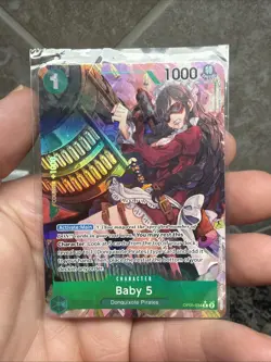 🏴‍☠Baby 5 (Alternate Art) OP05-034 Awakening of the New Era Foil One Piece🏴‍☠ - Image 1