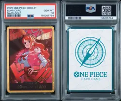 One Piece Nami Gold DON!! Japanese Heroines PSA 10 - Image 3