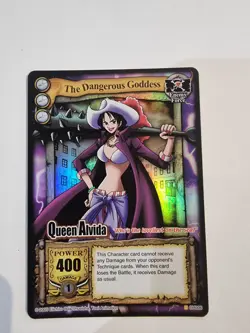 One Piece Quest Begins CCG Queen Alvida The Dangerous Goddess Non-Holo CH006 VLP - Image 1