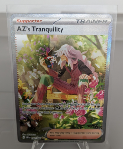 AZ’s Tranquility 120/086 SIR Near Mint/Mint Pokemon Card Chaos Rising - Image 1
