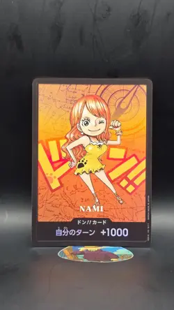 NAMI Kumamoto DON!! Card ONE PIECE Japanese Premium Card Collection - Image 1