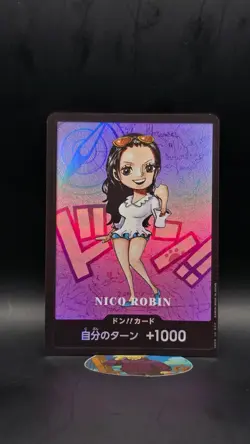 ROBIN Kumamoto DON!! Card ONE PIECE Japanese Premium Card Collection - Image 1