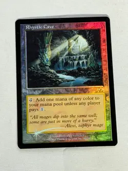 MTG FOIL Rhystic Cave Prophecy Magic the Gathering - Image 1