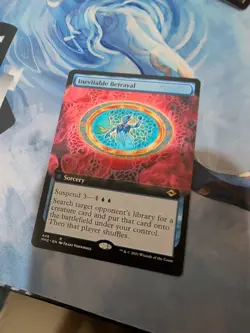 Inevitable Betrayal (Extended Art) Modern Horizons 2, 446 Mtg Magic Mh2 - Image 1