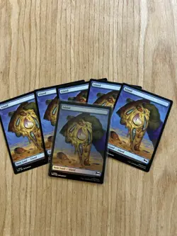 Mtg Tmnt Pizza Island Land 1 Foil 5 Regular - Image 1
