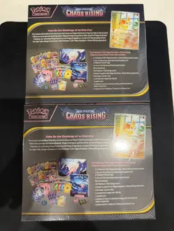2x Chaos Rising Pokemon Center Elite Trainer Box ETB - BRAND NEW & SEALED ✅ - Image 4