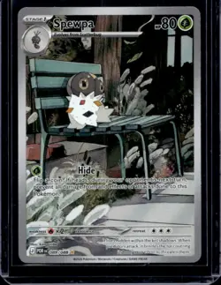 2026 Pokemon Perfect Order Spewpa Illustration Rare #089/088 - Image 1