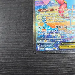 Special illustration Rare (SIR) Mega Greninja EX 116/086 - Chaos Rising - ME04 - Image 4