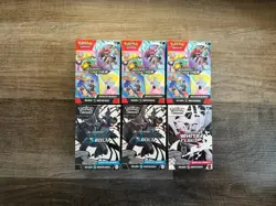 Pokemon Journey Together Black Bolt White Flare Box Lot 6ct Factory Sealed New - Image 1