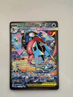 Mega Greninja ex 116/086 SIR Special Illustration Rare Chaos Rising Pokemon NM - Image 1