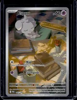 2026 Pokemon Perfect Order Espurr Illustration Rare #095/088 - Image 1