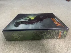 MTG Ultra Pro Skithiryx The Blight Dragon 3 Ring Trading Card Binder RARE - Image 3