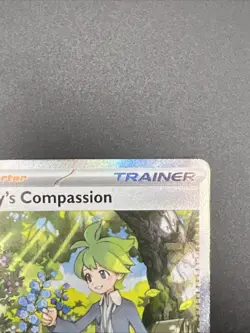 Wally's Compassion 186/132 Special Illustration Rare Mega Evolution Pokemon NM - Image 3