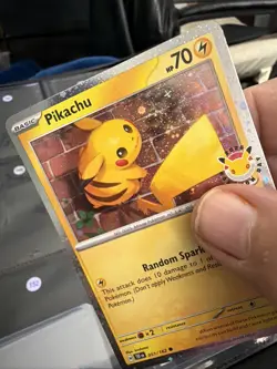Pikachu 051/162 2026 Pokemon Day Stamped Promo 30th Anniversary TCG Z140 - Image 3