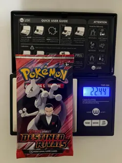 (VERY HEAVY) 22.44g Pokemon TCG Destined Rivals Booster Pack (SEALED)✅ - Image 1
