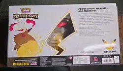 Pokemon TCG Celebrations Pikachu VMAX Premium Figure Collection Box New SEALED! - Image 3