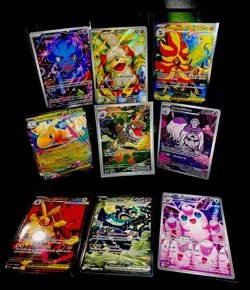 POKEMON SIR INVESTMENT LOT X9 MUST SEE-ALL PACK FRESH-BIDDING ON ALL 9CT-WOW👍 - Image 1