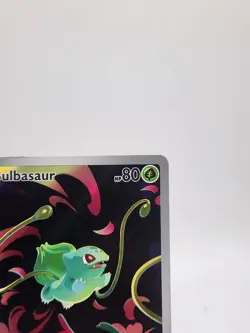 Pokemon TCG Mega Evolution Bulbasaur 133/132 Illustration Rare Stamped Promo - Image 3