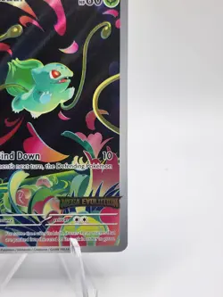 Pokemon TCG Mega Evolution Bulbasaur 133/132 Illustration Rare Stamped Promo - Image 4